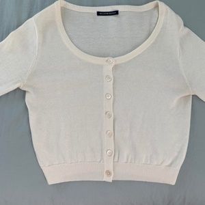 Brandy Melville White Cardigan